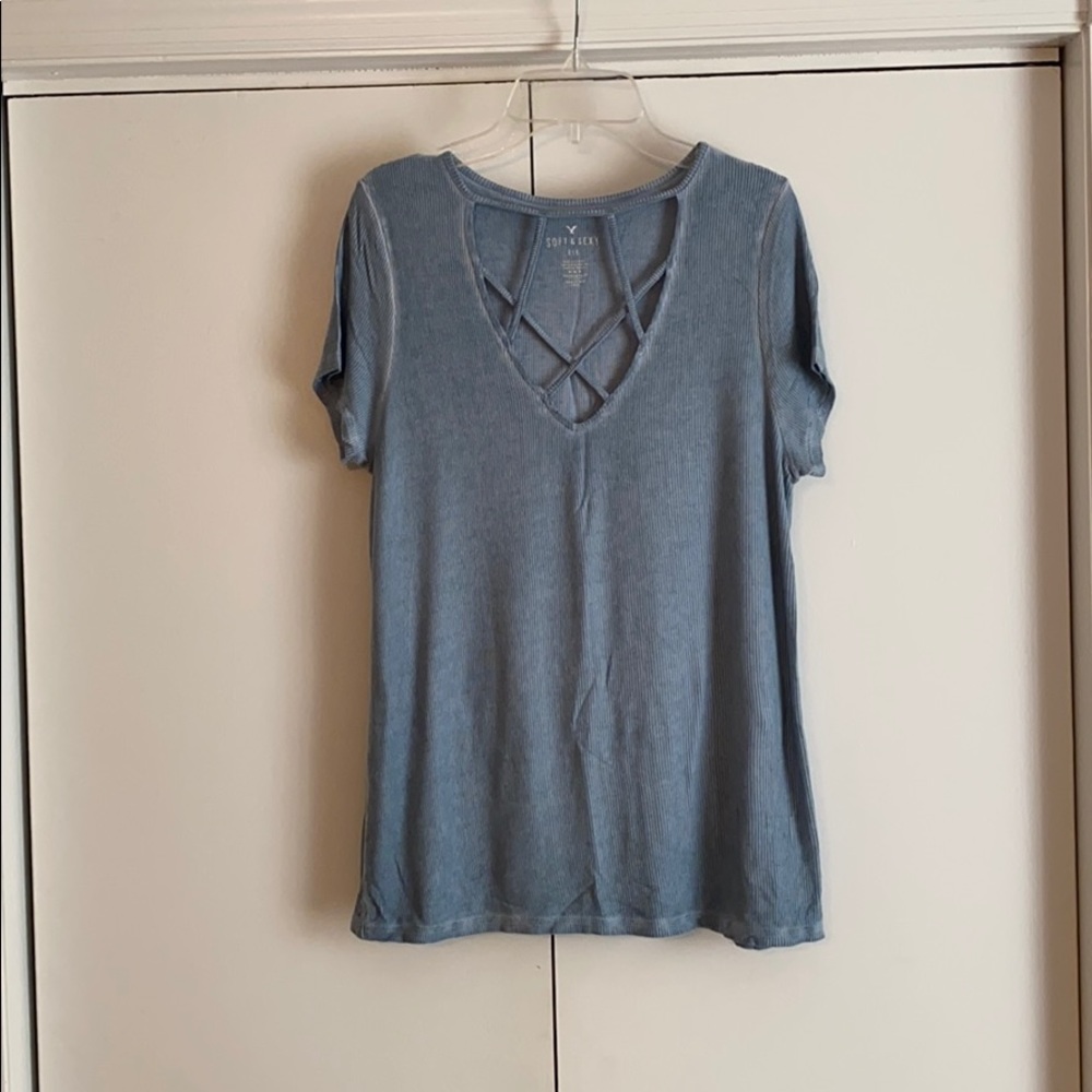 American Eagle Soft and Sexy Short Sleeve Shirt